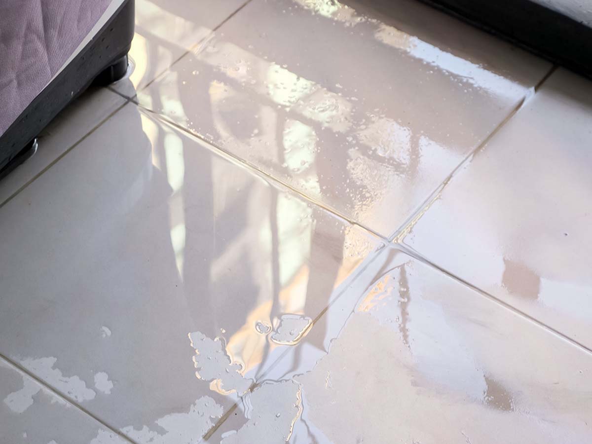 Stop leaking showers with grout repairs